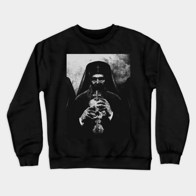 Priest Crewneck Sweatshirt by CHESTCRUSH